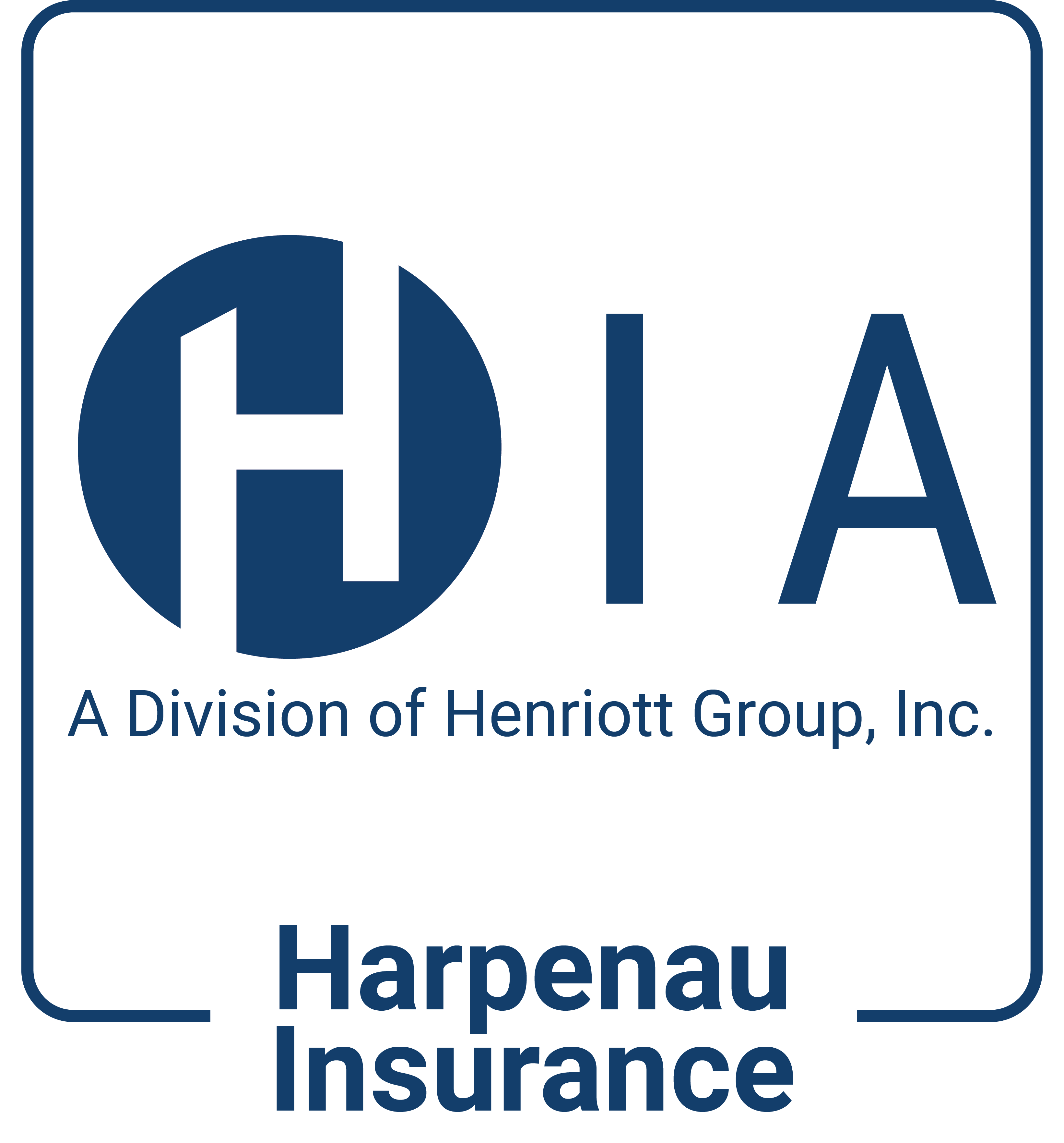 Harpenau Logo Blue